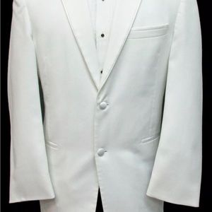 Mens White Formal Dinner Jacket